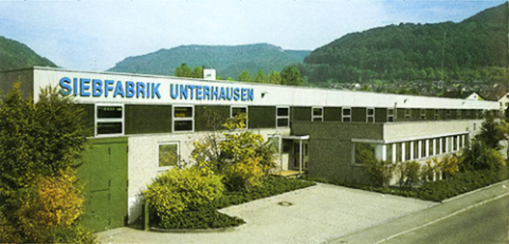 SIEBFABRIK, Firmengebäude 1976